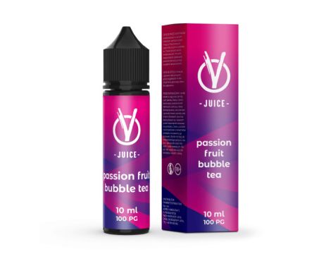 Longfill VBar VJuice 10/60ml - Passion Fruit Bubble Tea